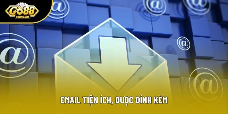 Email tiện ích, được đính kèm